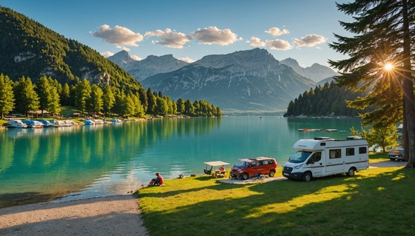 Séjour au camping la ravoire à doussard, au bord du lac d'annecy